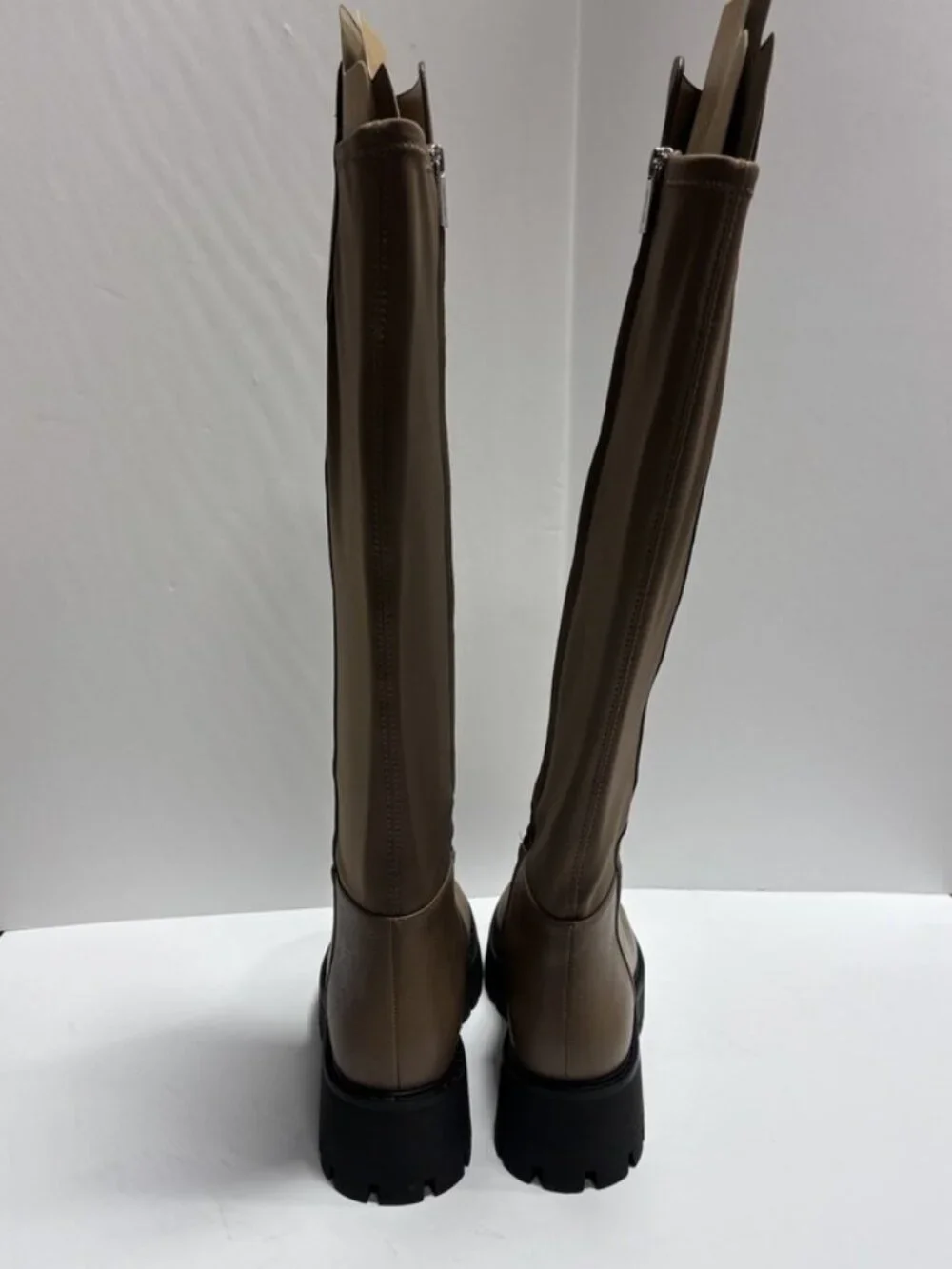 Michael Kors Women’s Asher Taupe Knee High Boots, Size 10 M